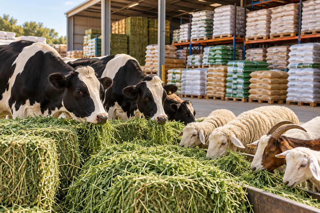 bulk animal feed suppliers Dubai